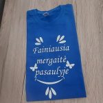 Vaikiški marškinėliai fainiausia mergaitė pasaulyje