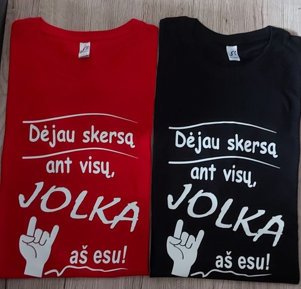 Marškinėliai: Dėjau skersą ant visų Greta aš esu (bet koks vardas) 