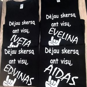 Džemperis: Dėjau skersą ant visų Donatas (bet koks vardas) aš esu