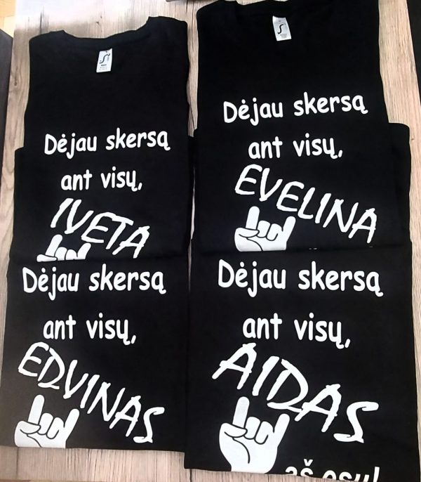 Džemperis: Dėjau skersą ant visų Donatas (bet koks vardas) aš esu