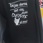 Džemperis: Dėjau skersą ant visų dėdė Deivis (bet koks vardas) aš esu 