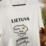 Marškinėliai: Lietuva - vieta, kur mano istorija prasidėjo