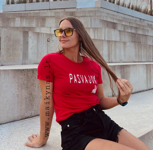 Marškinėliai: Pasvajok 