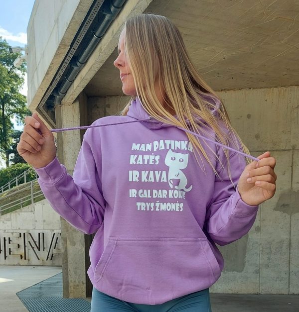 Džemperis: Man patinka katės, kava ir gal dar kokie trys žmonės 