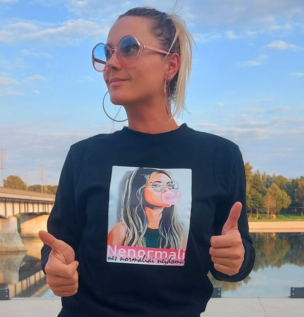Džemperis: Nenormali, nes normaliai neįdomu su foto  