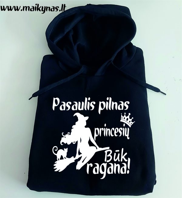 Džemperis: Pasaulis pilnas princesių būk ragana Džemperis 