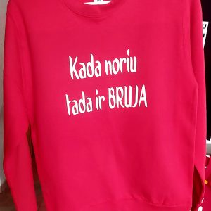 Džemperis: Kada noriu tada ir bruja