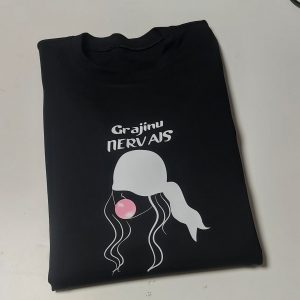 Marškinėliai: Grajinu nervais
