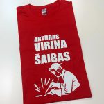 Marškinėliai: Artūras virina šaibas