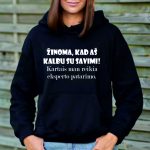 Džemperis: Žinoma, kad aš kalbu su savimi. Kartais reikia eksperto patarimo