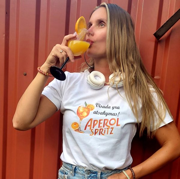 Marškinėliai: Visada yra atsakymas! Aperol spritz Marškinėliai: Visada yra atsakymas! Aperol spritz
