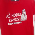 Marškinėliai: Noriu kavos, ne tavo nuomonės