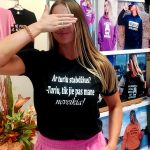 Marškinėliai: Ar turiu stabdžius? turiu, tik jie pas mane neveikia! 