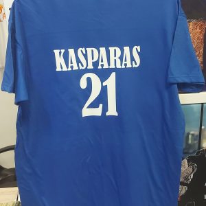 Marškinėliai: Lietuva žodis su vardu ir skaičiumi 