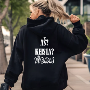 Džemperis:  Aš keista visada 