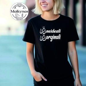 Marškinėliai: Aš neideali aš orginali 