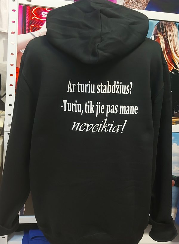 Džemperis: Ar turiu stabdžius? taip, tik jie pas mane neveikia