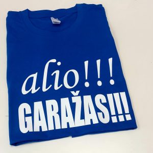 Marškinėliai: Alio garažas 