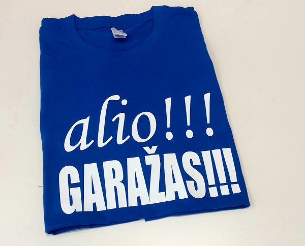 Marškinėliai: Alio garažas 