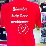 Marškinėliai: Skamba kaip tavo problemos 
