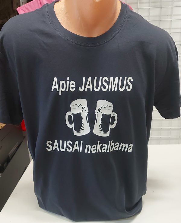 Marškinėliai: Apie jausmus sausai nekalbama Marškinėliai: Apie jausmus sausai nekalbama