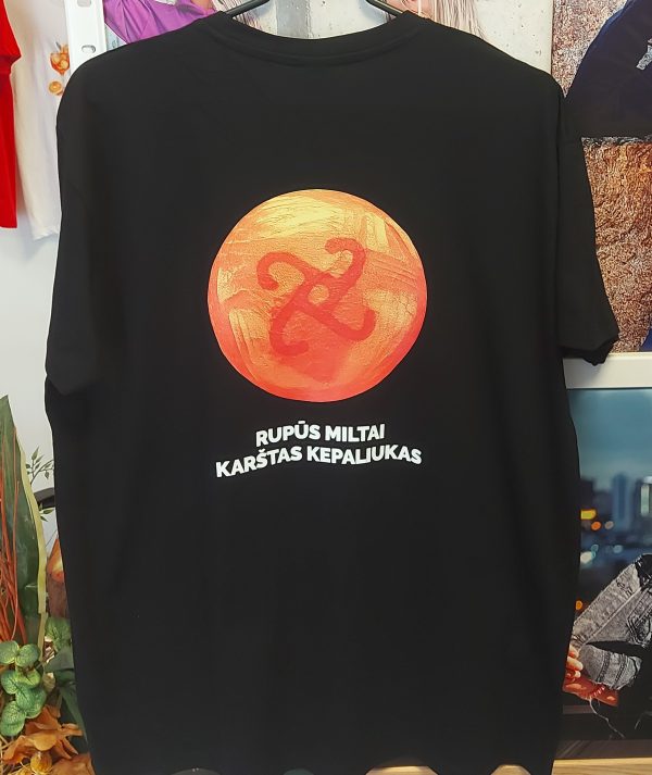 Marškinėliai: Rupūs miltai karštas kepaliukas 